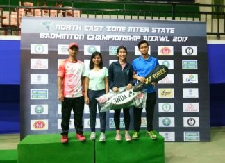 Meghalaya 3rd best in NE girls badminton
