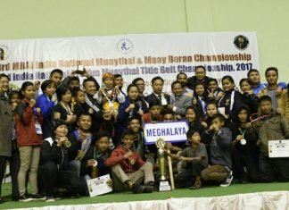 Meghalaya finish as overall winners in Muay Thai nationals