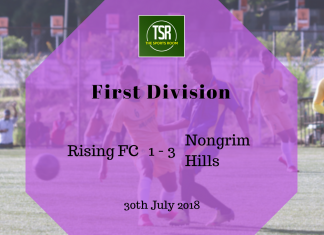 First Division: Nongrim Hills beat Rising FC 3-1