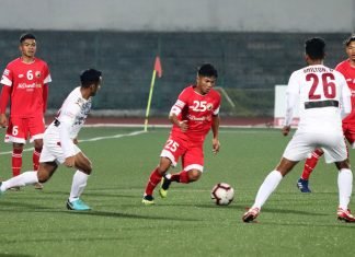 Phrangki nets brace, but Mohun Bagan come from behind for victory over Lajong