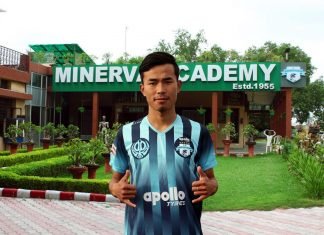 Lajong’s Samuel Lalmuanpuia goes on loan to Minerva Punjab