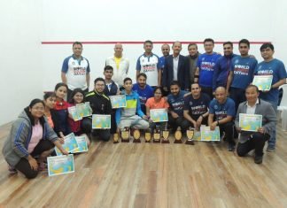 Meghalaya Squash Association celebrates World Squash Day