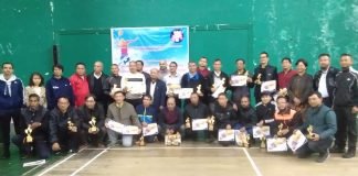 State Level Masters (Veterans) Badminton Championship concludes