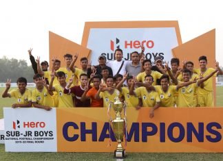 Meghalaya are sub-junior national champions!
