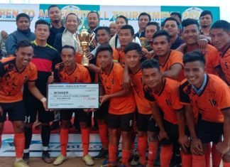 Football: Lamare SC emerge as champions at Umsning knockout tournament