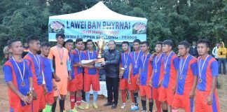 Thunder Juniors win Lawei Ban Phyrnai football tourney in Upper Shillong