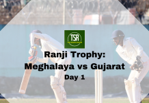 Ranji Trophy: Gujarat go past 300 vs Meghalaya on Day 1