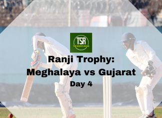 Ranji Trophy: Meghalaya’s hopes of a draw dashed by Gujarat