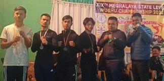 WJH Wushu Association happy with 7 medals from state championship