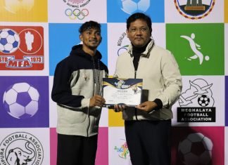 2nd North East Olympics: Dajied hat-trick helps M’laya storm to victory over Sikkim