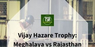 Vijay Hazare Trophy: Meghalaya receive devastating lesson from Rajasthan