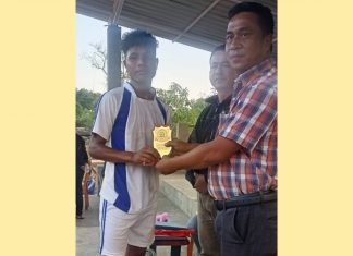 Nongtalang football: Nonglamin win first semifinal