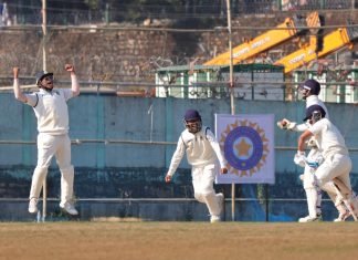 Ranji Trophy: Manipur just 17 runs from win after dominating M’laya on Day 2