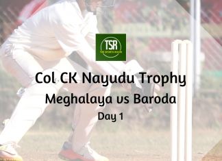 U-25 Col CK Nayudu Trophy: Meghalaya strike early but Baroda regroup on Day 1