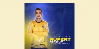 Rupert back in I-League after 6 minutes of ISL game time