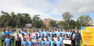 Daniel Wahlang & Balarisha Thyrniang win 2023’s Shillong 10K Run