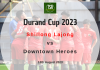 Durand Cup: Lajong save face by winning last group game