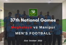 37th National Games: Meghalaya lose opener to Manipur in men’s footy