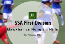SSA First Division: Glennys scores 4 as Nongrim Hills whip Mawkhar