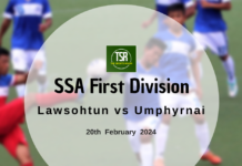 SSA First Division: Lawsohtun climb to third after beating Umphyrnai