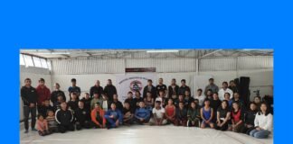 Wrestling Association of Meghalaya holds selection trials for 3rd NE Olympics