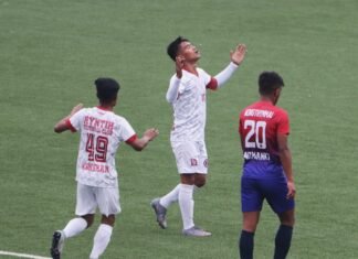 SPL 2023: Andy Mawthoh treble steers Ryntih to resounding win