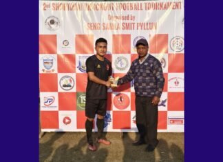 Shortimai Knockout Football: Robert Khongjoh’s lone goal puts Ehrngiew through to semis