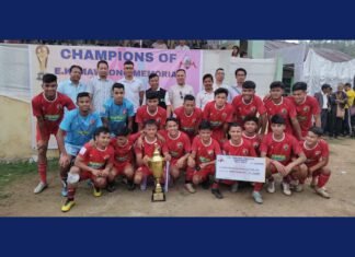 Shillong Lajong beat Benris for EK Mawlong Memorial Trophy
