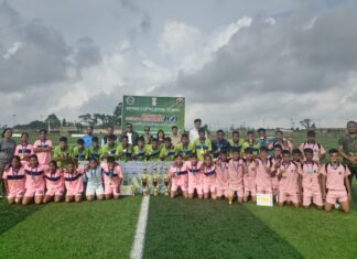 District Level Subroto Cup in EJH: Lotus Secondary win 2 titles, Khliehriat Presbyterian 1