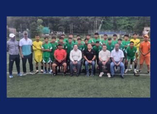 Meghalaya team leave for Junior Boys National Football C’ship in Chhattisgarh