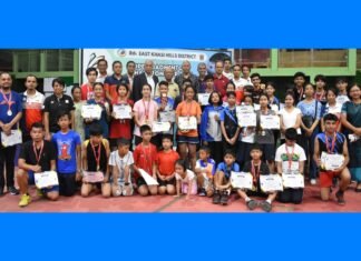 EKH badminton association holds district championship