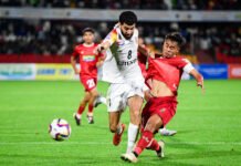 Durand Cup 2024: Lajong through to semifinals as Red juggernaut rolls on