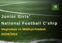 Junior Girls’ National Football C’ship 2024: Meghalaya score late goals to beat MP