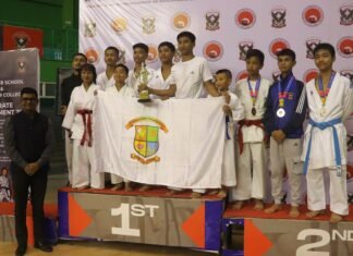 St Anthony’s, Sacred Heart Girls & Shillong College win in School & College Karate