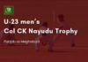 Col CK Nayudu Trophy 2024-25: Kevin hits 50, Abhishek takes 4 but M’laya lose to Punjab