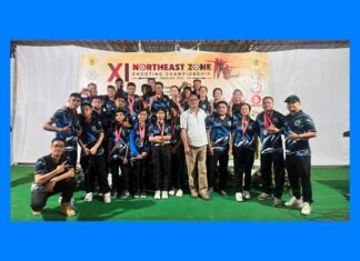 Meghalaya finish 4th with 6 gold at North East Zone Shooting Championship
