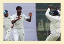 Ranji Trophy 2024-25: Akash takes 3 for Meghalaya but Maharashtra stage comeback