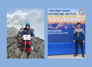 Local climber aces basic mountaineering course in Darjeeling