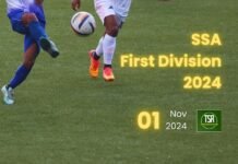SSA First Division 2024: Mawtawar fight off Umphyrnai to move to top of table