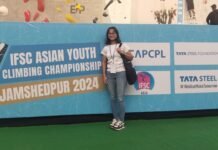 Kayleigh Petra Nongkynrih named judge at Asian Youth Climbing Championship