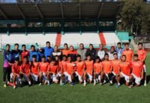Meghalaya team leave for Santosh Trophy final round with hopes & dreams of whole State behind them