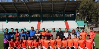 Meghalaya team leave for Santosh Trophy final round with hopes & dreams of whole State behind them