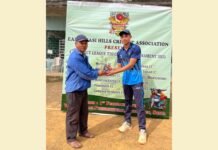EKHCA 4th District League T20 Tourney: Shavian hits mammoth century as Cricket Lovers thump Laitkynsew