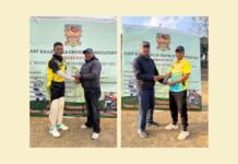 EKHCA 4th District League T20 Tourney: Marbisu & Saitsohpen demolish opponents