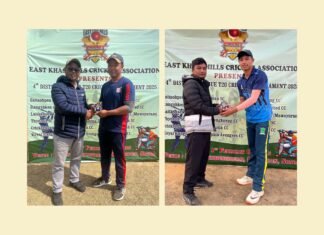 EKHCA 4th District League T20 Tourney: Shavian cracks another ton for Cricket Lovers; Laitjem beat Sportopia