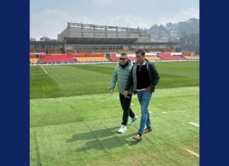 India Assistant Coach praises JN Stadium as ‘one of the best football grounds in country'
