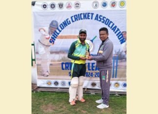 Shillong Cricket Super Division 2024-25: Rahul Shah’s century propels Lumpyngad to victory