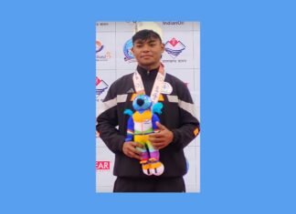 38th National Games: Pynshngain Kurbah wins first medal in canoeing