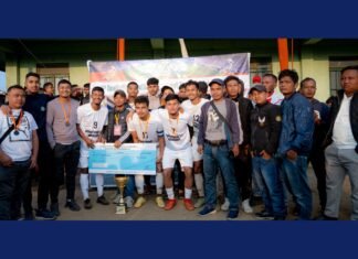 Seng Samla Mawmluh Smit football: Nongtraw Wahlong defeat MLP in final
