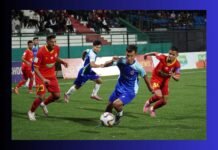I-League 2024-25: Wasteful Lajong squander lead 4 times against Aizawl
